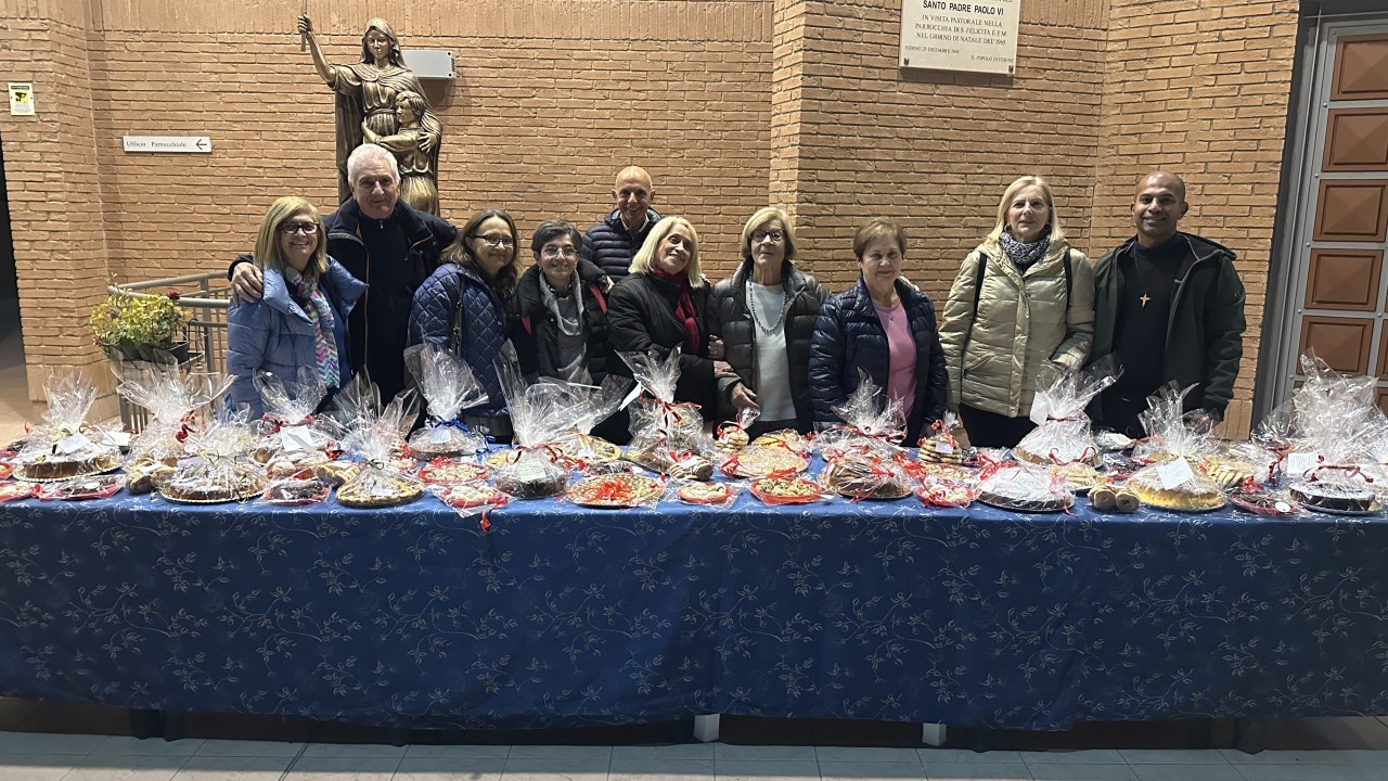 immagine di Gruppo Vincenziano con un Banco Dolci 🍰🍪